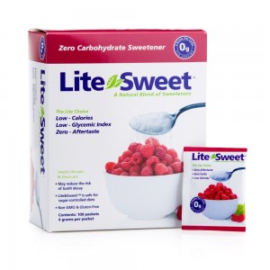 Lite&Sweet, indulcitor cutie 100 de plicuri x 4 g.